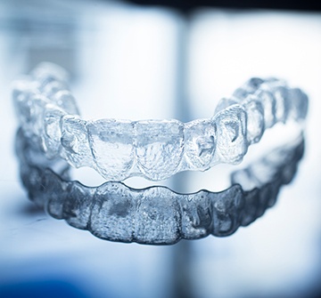 Invisalign clear aligner tray